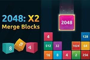 2048: X2 Merge Blocks 🕹️ Jogue no Jogos123