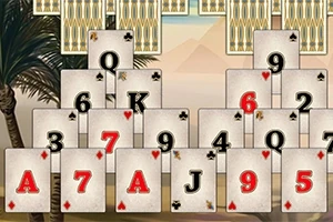 Pyramid Solitaire Blue - Jogue no Jogos123