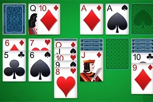 Jogue Solitaire Klondike online de graça em