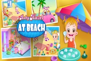 Baby Hazel: At Beach