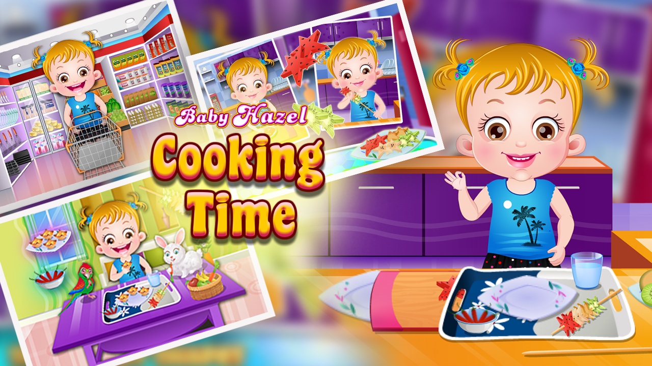 Jogo Baby Hazel Cooking Time no Jogos 123