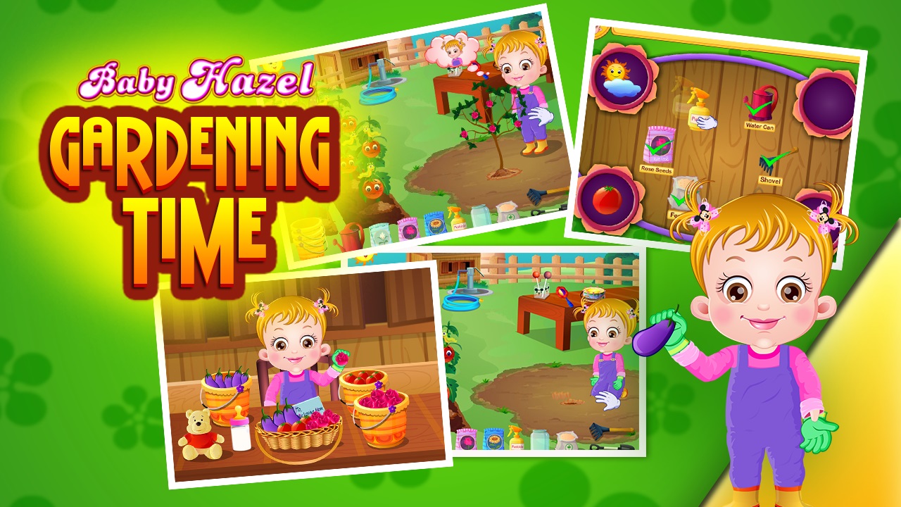 Jogo Baby Hazel: Gardening Time no Jogos 123
