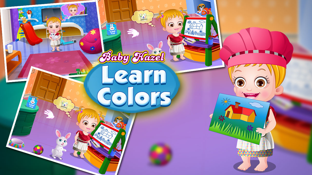 Jogo Baby Hazel: Learn Colors no Jogos 123