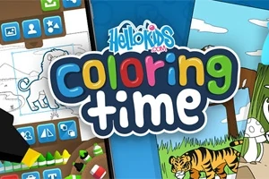 Jogo Coloring Time: Animals no Jogos 360