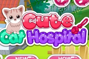 meu jogo de hospital de animais de estimação de simulador de gato fofo -  jogue uma aventura virtual gratuita de hospital de gato e gatinho