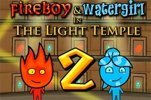 Fireboy & Watergirl 2 in The Light Temple
