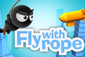 Jogo Fly with Rope no Jogos 123