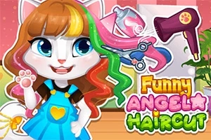 FUNNY HAIR SALON - Jogue Grátis Online!