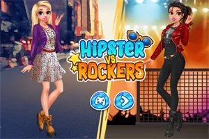 HIPSTER VS ROCKERS - Jogue Grátis Online!