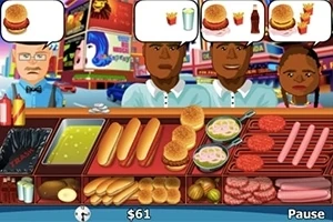 Jogo Burger Restaurant Express no Jogos 123