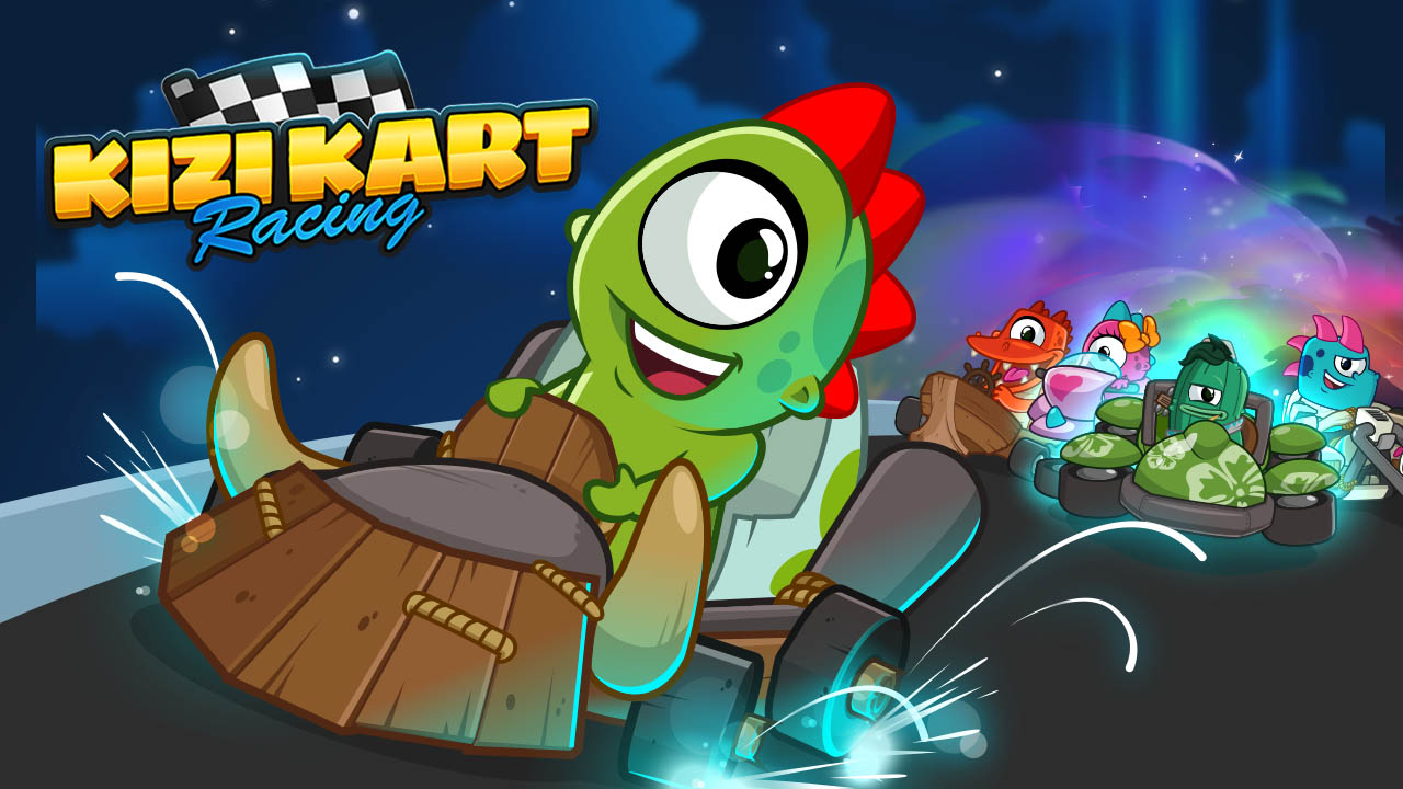 Jogo Kizi Kart Racing no Jogos 123