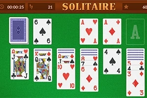 Klondike Solitaire — jogar online grátis