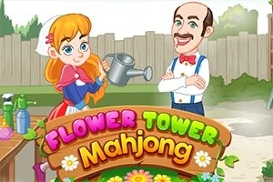 Mahjong Flower Tower 🕹️ Jogue no Jogos123