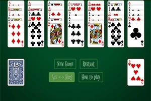 Klondike Solitaire Big 🕹️ Jogue no Jogos123