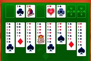 Freecell Solitaire Blue - Jogue no Jogos123