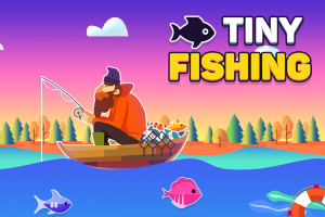 Tiny Fishing 🕹️ Jogue no CrazyGames